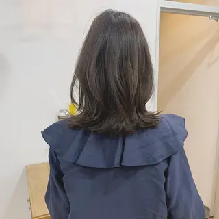 ミディアム カラー tender hair salonのヘアスタイル
