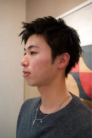 メンズ 短髪/ｼｮｰﾄ/ ﾃｰﾊﾟｰﾌｪｰﾄﾞのヘアスタイル