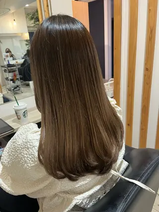 ロング 骨格/顔型/パーソナ ルカラー診断/中野のヘアスタイル