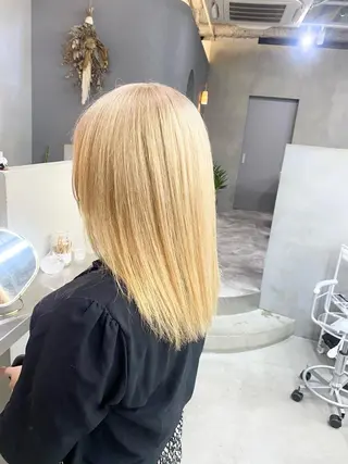 セミロング カラー 前橋 姫奈のヘアスタイル