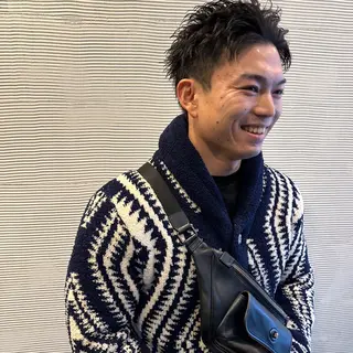 ショート パーマ メンズ Kinoshita Akieのヘアスタイル