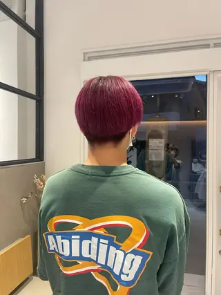カラー 城間 晴人のヘアスタイル