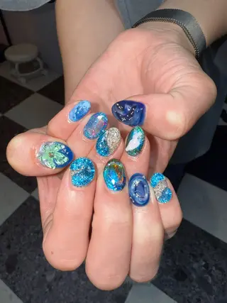ネイル posa nail モエミのネイルデザイン