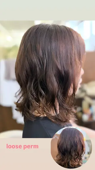 ミディアム ⭐︎ SAYAKAのヘアスタイル