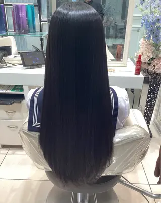 ロング 髪質改善 縮毛矯正 🌙 ゆきのヘアスタイル