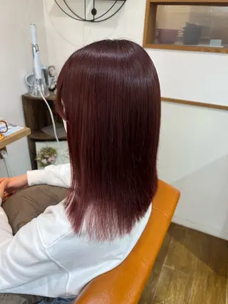 ミディアム カラー 勢力 星南のヘアスタイル