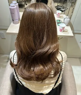 カラー 能地 菜々美のヘアスタイル