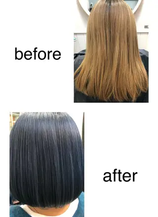 ミディアム ✨メテオ　髪質改善✨ シバタのヘアスタイル