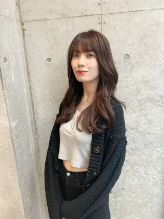 ロング カラー 誰より丁寧なカット/ 小林輝/レイヤーのヘアスタイル