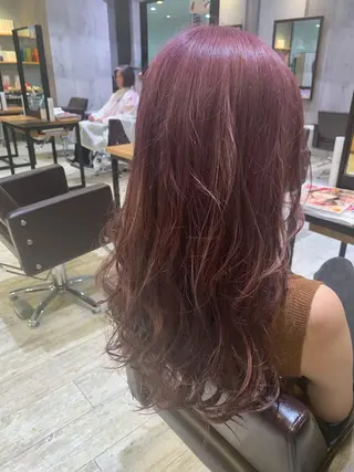 セミロング カラー パーマ ヘアアレンジ メンズ キッズ ネイル マツエク・マツパ EnBlesS西宮 マンツーマン神道有基のヘアスタイル
