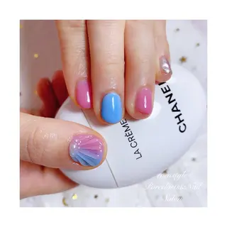 ショート ネイル 👑enen style👑のネイルデザイン
