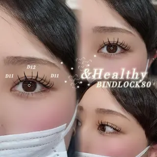 マツエク・マツパ Minami .のマツエク・マツパデザイン