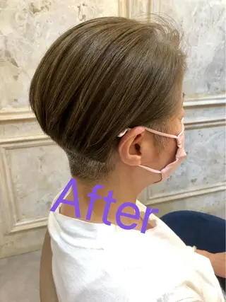 ショート 鷺沼駅徒歩1分 キシタクのヘアスタイル