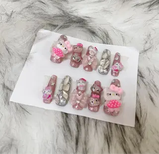 ロング mao .のネイルデザイン