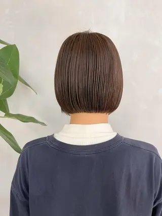 ミディアム カラー 川本 裕🌿のヘアスタイル