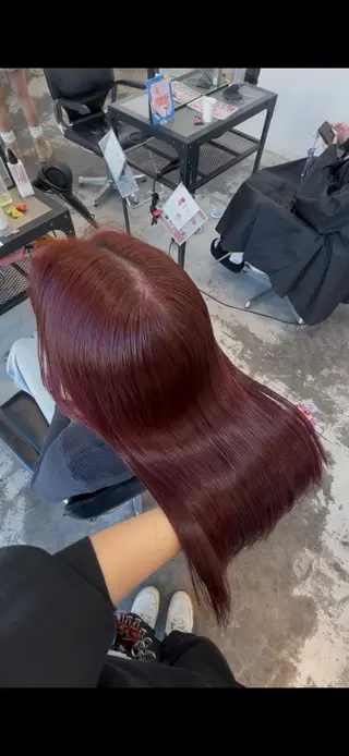 ロング カラー ダメージレス艶髪 🦋MISAKI🦋のヘアスタイル