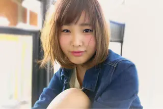 ミディアム カラー 中村 海のヘアスタイル