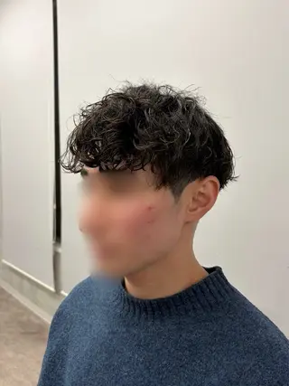 メンズ limitみづき🌙 パーマのヘアスタイル