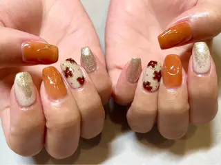 ネイル 🫧ちゅるん/韓国 Ayano𓈒🎀のネイルデザイン