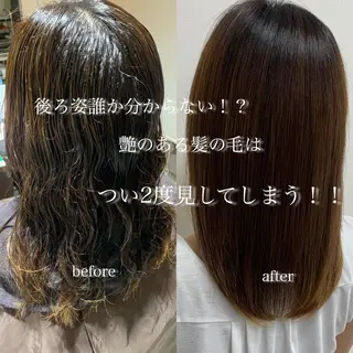 セミロング 黒田 優衣のヘアスタイル