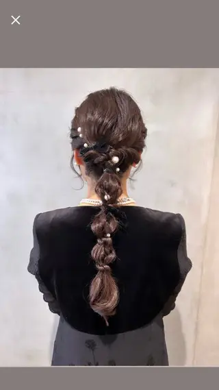 ロング ヘアアレンジ タナカ カナ🫧のヘアスタイル