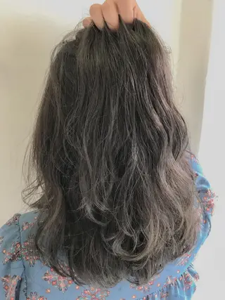 セミロング カラー 🌈限定価格🌈 鈴木　瑛輔のヘアスタイル