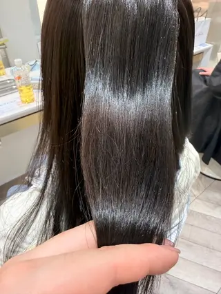 ロング カラー 透明感カラー🫧 幕内梨乃亜のヘアスタイル