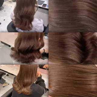 ロング カラー 💖艶と似合わせ💖 カラーカット💖のヘアスタイル