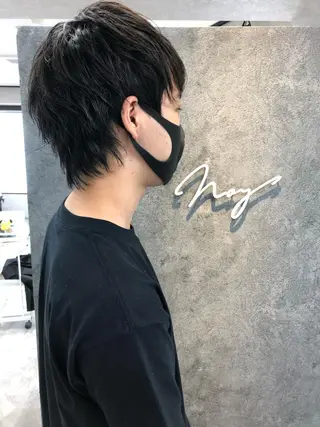 メンズ Noyヨシモト ヒロトのヘアスタイル