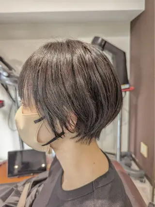 ショート カラー お悩み改善 美容師✂鷲田竜也のヘアスタイル
