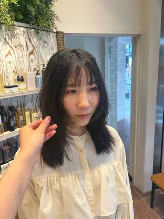 ミディアム ☀️個性派/横浜パ ーマ/暖色/ミミのヘアスタイル