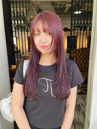 カラー rikuto カット/パーマのヘアスタイル