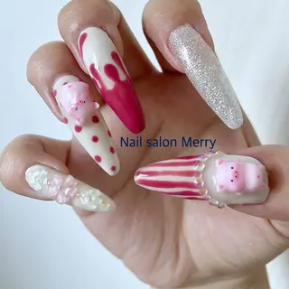 ネイル Nail salon Merryのネイルデザイン