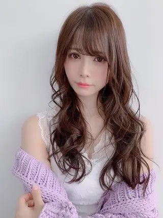 ロング anB ハルカのヘアスタイル