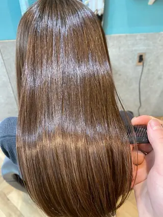 顔まわりの神様✨ 透明感カラー藤嶋秀幸のヘアスタイル