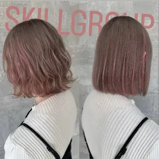 ショート カラー ՏKIᒪᒪ石岡店 本田のヘアスタイル