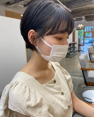 ショート やまぐち もえかのヘアスタイル