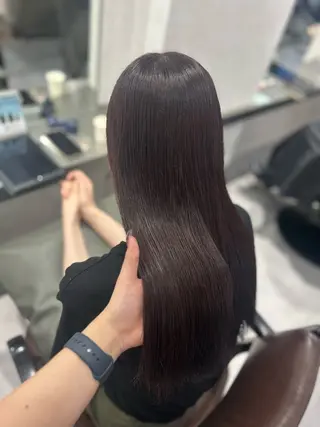 ロング カラー 艶髪/レイヤー 🦋MIYUUのヘアスタイル