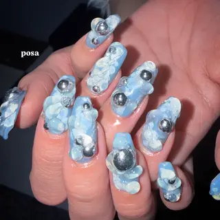 ネイル posa nail モエミのネイルデザイン