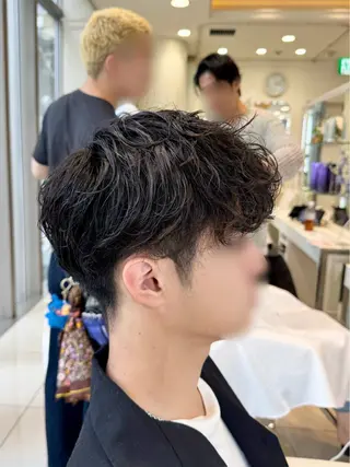 パーマ メンズ 【𝐀𝐬𝐡-池袋 】ひな💭🎀のヘアスタイル