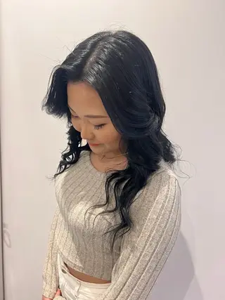 ロング カラー 髪質改善ミルクティー SATSUKI🌼.のヘアスタイル