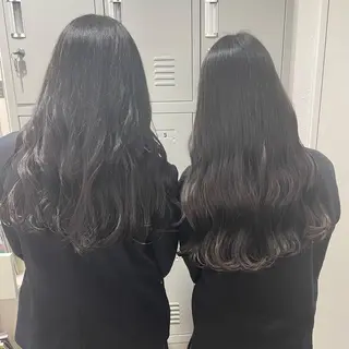 ロング カラー shiho .のヘアスタイル