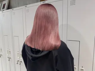 セミロング ヘアアレンジ 💗💗韓国レイヤー yu-ki💗💗のヘアスタイル