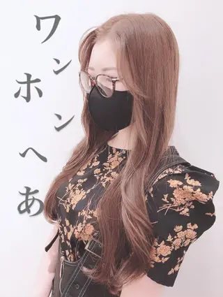 ロング 美髪特化韓国へア ❤︎nanami❤︎のヘアスタイル