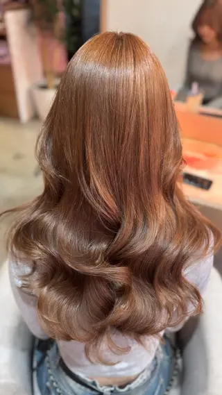 ロング レイヤー/美髪カラー 🫧名古屋YURIのヘアスタイル