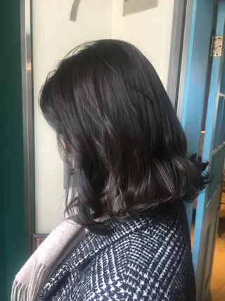 ミディアム カラー 💘透明感カラー💘 沖本 将宏のヘアスタイル