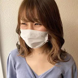 ミディアム あさだ しゅうたろうのヘアスタイル