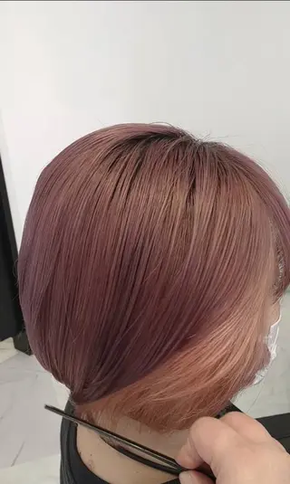 ミディアム カラー お手入れ簡単ヘア🫧 SAKUMA・西船橋のヘアスタイル