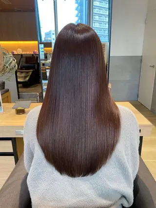 セミロング カラー パーマ ヘアアレンジ メンズ 美髪形成!色素改善! 秋田 和輝のヘアスタイル