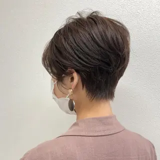 ショート パーマ 四ッ家 裕【店長】のヘアスタイル